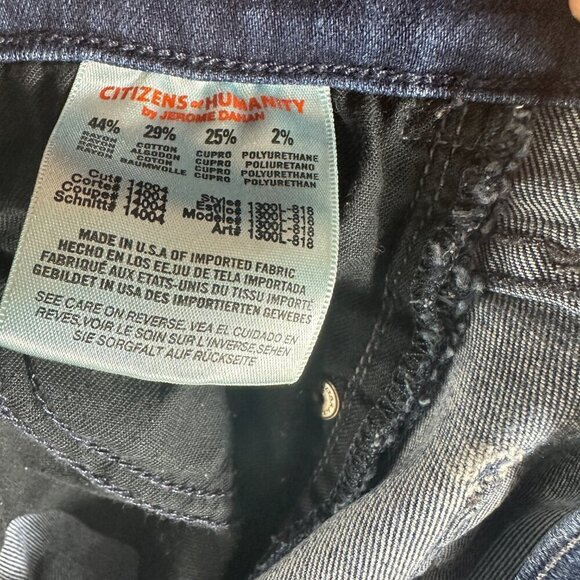 Citizens of Humanity Jeans Womens 27 Avedon Slick Skinny Leg Cotton Stretch - Picture 8 of 8